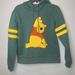 Disney Tops | Disney Hoodie Womens Extra Small Green Pullover Hoodie Winnie The Pooh Fuzzy | Color: Green | Size: Xs