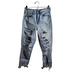 American Eagle Outfitters Jeans | American Eagle Distressed Boyfriend Fit Denim Jeans. Perfect! | Color: Blue/White | Size: 2