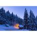 Millwood Pines Morning Fresh Powder by Dennisvdw - Wrapped Canvas Photograph Canvas | 8 H x 12 W x 1.25 D in | Wayfair