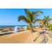 Highland Dunes El Duque Beach w/ Tropical Palm Trees by Pkazmierczak - Wrapped Canvas Photograph Canvas | 8 H x 12 W x 1.25 D in | Wayfair