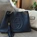 Gucci Bags | Gucci Soho Bag | Color: Blue | Size: 14.75l 4.47w 11h