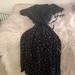 Brandy Melville Dresses | Brandy Medeville Wrap Flower Dress | Color: Black | Size: One Size Fits All