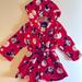 Disney Other | Minnie Mouse Bath Robe By Disney - Size 2-T | Color: Red/White | Size: 2t