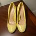 Jessica Simpson Shoes | Jessica Simpson Yellow Pumps Size 7 | Color: Yellow | Size: 7