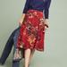 Anthropologie Skirts | Anthropologie / Akemi + Kin Narberth A-Line Skirt - Sz Xs | Color: Orange/Red | Size: Xs