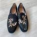 Anthropologie Shoes | Anthropologie Ad & Daughters Calf Hair Greyan Square Toe Slip On Shoe!! | Color: Black/Cream | Size: 6