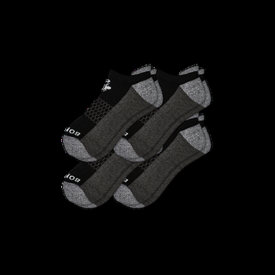 Men's Originals Ankle Sock 4-Pack - Charcoal Black - Medium - Bombas
