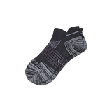 Women's Running Ankle Socks - Charcoal - Large - Bombas