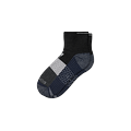 Men's Golf Quarter Socks - Black Navy - Medium - Bombas