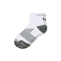 Women's Running Quarter Sock - White Bee - Medium - Bombas
