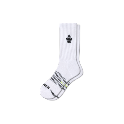 Women's All-Purpose Performance Calf Socks - White - Medium - Bombas