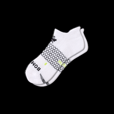 Men's All-Purpose Performance Ankle Socks - White - Extra Large - Bombas