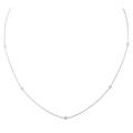 Mark Milton Diamond Necklace - White Gold/Clear