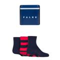 Kids 3 Pair Falke Merry Christmas and A Happy New Year Gift Boxed Socks Multi 5.5-8 Kids