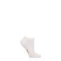 Ladies 1 Pair Falke Fine Softness Modal Trainer Socks Light Pink 5.5-8 Ladies