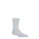 Boys and Girls 1 Pair Falke Cool 24/7 Organic Cotton Socks Grey 9-11.5 Kids (4-6 Years)