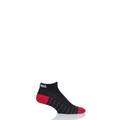 1 Pair Black 3 Layer Low Cut Golf Trainer Socks Unisex 5.5-8 Unisex - Uphill Sport