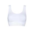 1 Pack White Zero Feel Seamfree Bralette Top with Removable Pads Ladies Large - Sloggi