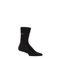 Mens 1 Pair Falke RU4 Light Cushioned Run Socks Black 5.5-7.5 Mens