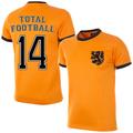 Copa Holland Home Total Football 14 Retro Shirt World Cup 1978 (Retro Flock Printing)