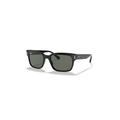 Ray-Ban Sunglasses Man Jeffrey - Black Frame Green Lenses Polarized 55-20