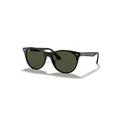 Ray-Ban Sunglasses Unisex Wayfarer II Classic - Tortoise Frame Green Lenses 52-18