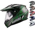 Wulf Prima X Dual Sport Helmet - Green - 59-60cm | L, Green