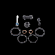 QUICK BRAKE Brake Caliper Repair Kit TOYOTA,HONDA,LEXUS 114-0290 Caliper Repair Kit,Brake Caliper Rebuild Kit,Repair Kit, brake caliper