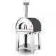 Fontana Margherita Anthracite Gas Pizza Oven with Trolley
