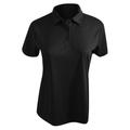 AWDis Cool Womens Girlie Cool Polo / Polos / Womens Fashion / Women (M) (Jet Black)