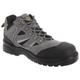 Grafters Mens Industrial Safety Hiking Boots (9 UK) (Dark Grey/Black)