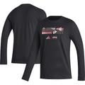 Men's adidas Black Mississippi State Bulldogs Honoring Excellence Long Sleeve T-Shirt