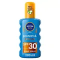 NIVEA SUN Tan Activating Suncream Spray SPF 30, Protect & Bronze, 200ml