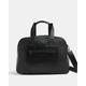 Mens River Island Black Faux Leather Holdall