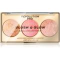 Revolution PRO Blush & Glow palette for the entire face shade Peach Glow 8.4 g