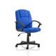 Bella Executive Managers Chair Blue fabric