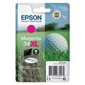 Epson 34XL Ink Cartridge DURABrite Ultra High Yield Golf Ball Magenta