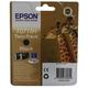 Epson T0711H Ink DURABrite Ultra Cheetah Twin Pack Black C13T07114H10