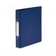 Elba Ring Binder PVC 2 O-Ring Size 25mm A5 Blue Ref 100082443 Pack 10