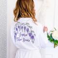 Wisteria Wedding - Dressing Gown Bride Vine Bridesmaid