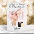 Personalised 21st Birthday Card, 18Th 16Th Daughter Sister Granddaughter Card