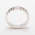 Platinum, 18K Or 14K White Gold Natural 0.25Ct Diamond Womens Eternity Ring - Customizable in Other Gemstones & Metals