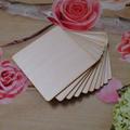 Natural Plain Unpainted Bookmarks Or Coasters Tags Blanks Cut Outs Craft Diy Decoration