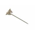 Vintage Silver Tone Butterfly Stick Pin, Hat Pin