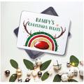 Bampy's Christmas Treat Tin, Reinbow Design, Personalised Sweet Biscuit Tin