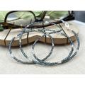 Blue Eyeglass Chain - Gemstone Necklace Silver Eyeglasses Glasses Beaded Sunglasses