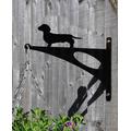 Dachshund Dog Stylish Modern Hanging Basket Bracket