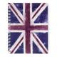 Flag Small A5 Lined Notebooks - Made in UK British Union Jack Queen's Platinum Jubilee 2022 Novelty Notepads/Paper Notebook