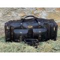 Leather Duffel Extra Large Bag Gym Weekend Travel Overnight Vintage Black Holiday Duffel Bag