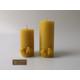 Beeswax Candles Pillar Large Pure Rolled Magnetic Birthday Mother Gift Box Eco Friendly UK